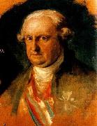 Francisco de Goya Portrait of Antonio Pascual of Spain oil painting artist